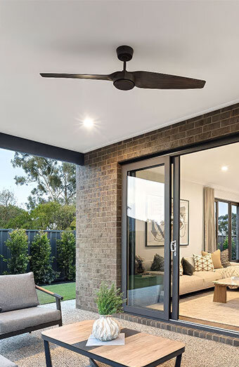 Unique Two Blade Fan Supply Install
